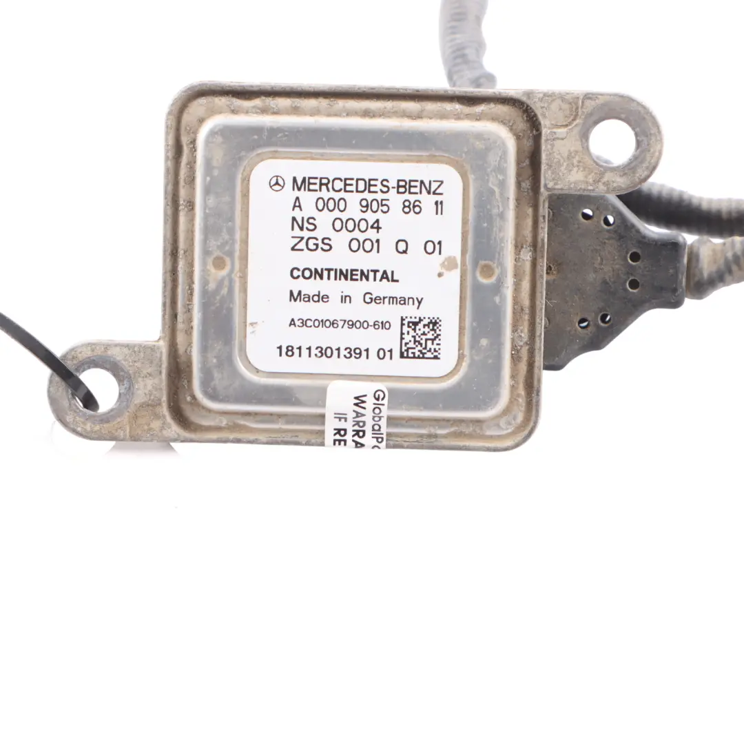 Mercedes W205 Diesel Sensor Temperatura Gas Escape Lambda - SKU A0009058611 - Número de pieza A0009058611