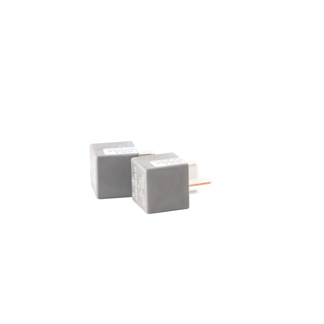 Mercedes W177 W205 W247 Relay Fuse Unit Module 4 Pins Grey SET X2 - SKU A0009822923-1 - Part number A0009822923