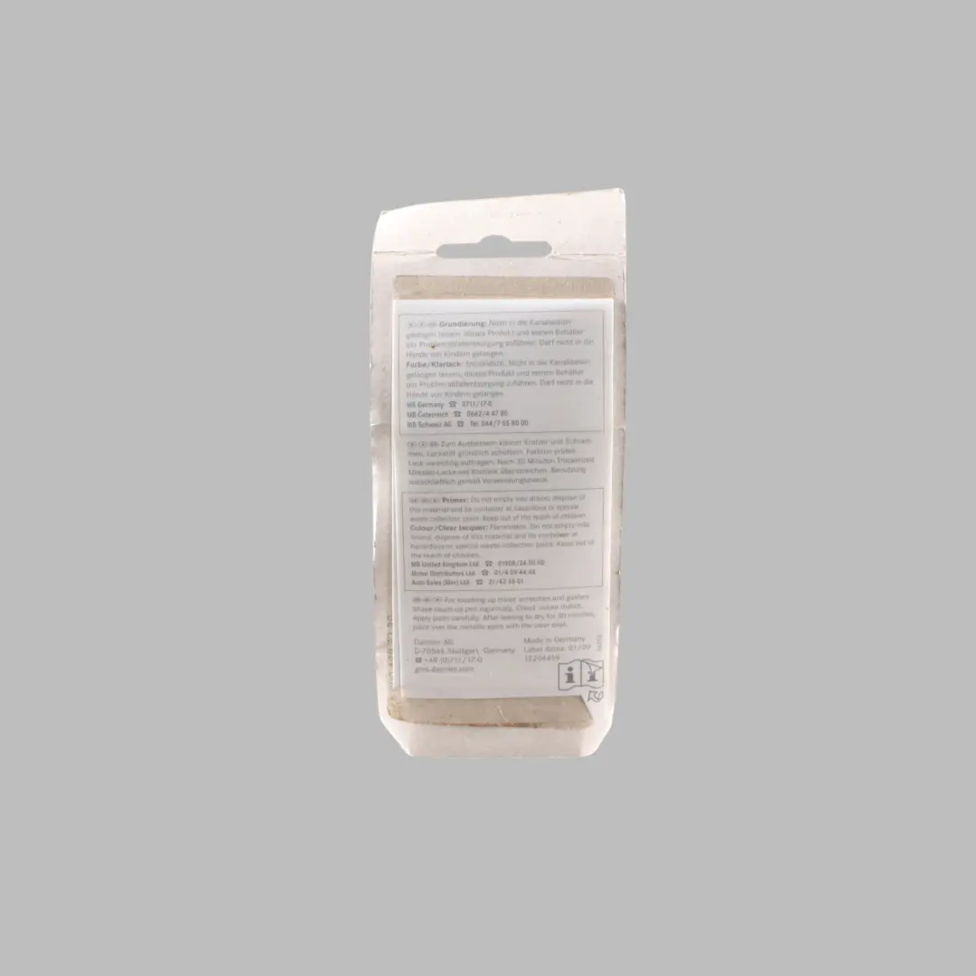  Color System Mercedes Touch Up Paint Stick Pen Steppe Brown Metallic - 490 - SKU A0009862350-STE - Part number A0009862350