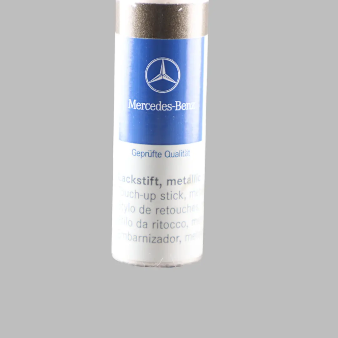 Color System Mercedes Touch Up Paint Stick Pen Steppe Brown Metallic - 490 to with Part number A0009862350 Color System Mercedes Touch Up Paint Stick Pen Steppe Brown Metallic - 490 - SKU A0009862350-STE - Part number A0009862350