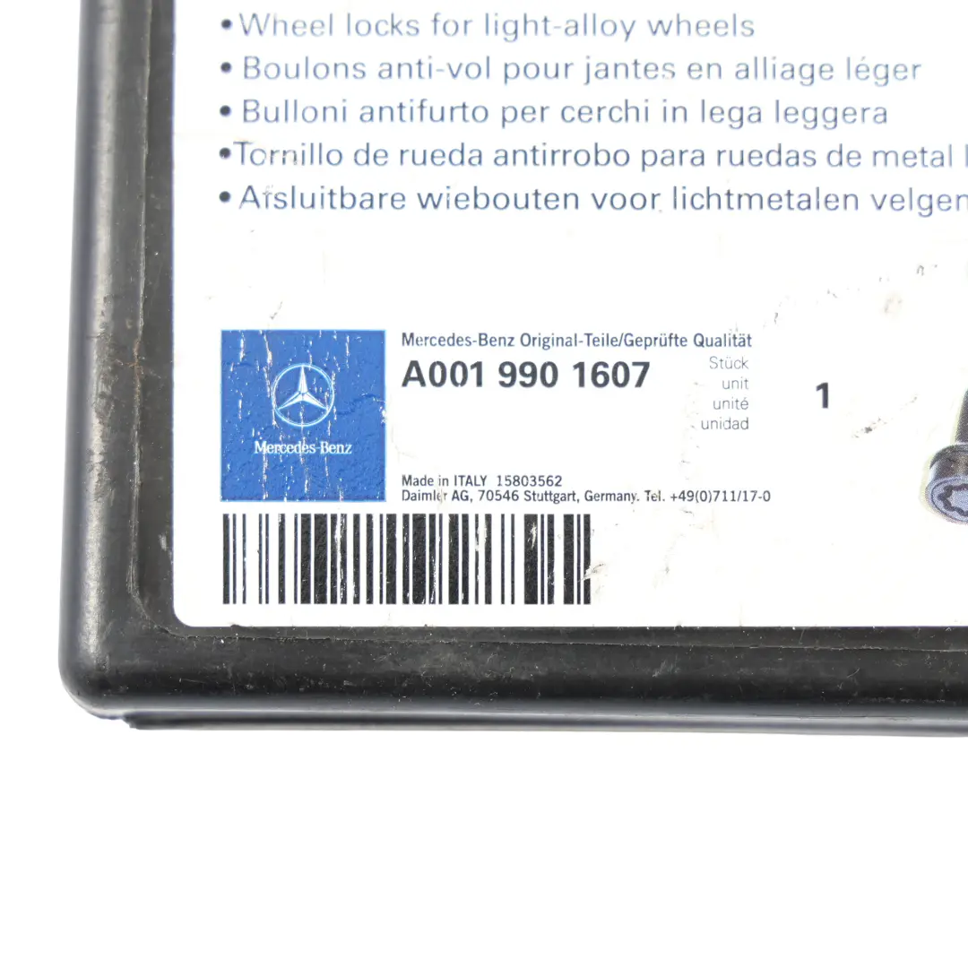  Radschrauben Mercedes W176 W204 W205 W212 Hinten Vorne Kasten Satz B66470155 - SKU A0019901607-8 - Teilenummer A0019901607