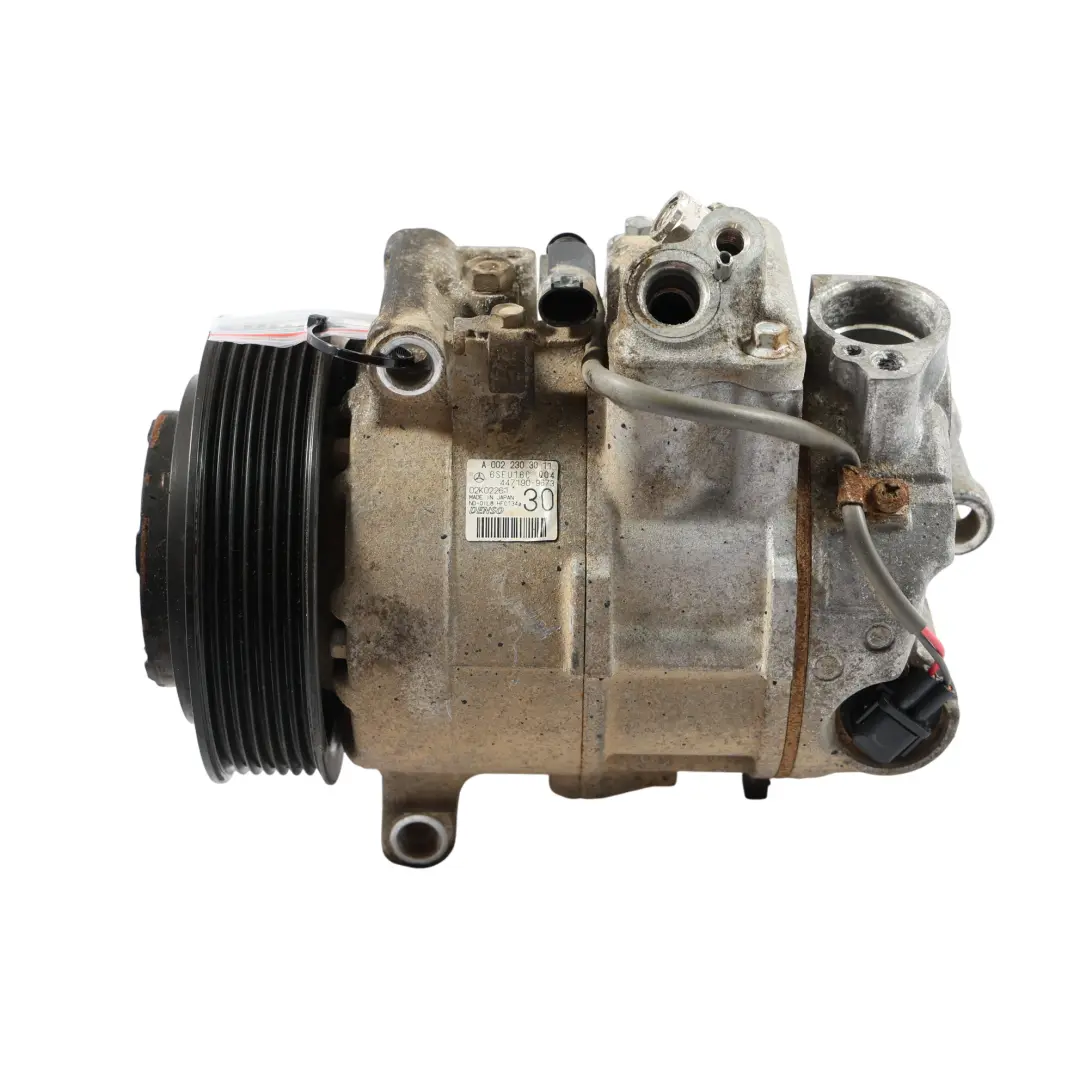 M271 Motore Benzina A/C Compressore Aria Condizionata per Mercedes W204 con numero di parte A0022303011 Mercedes W204 M271 Motore Benzina A/C Compressore Aria Condizionata - SKU A0022303011 - Numero di parte A0022303011