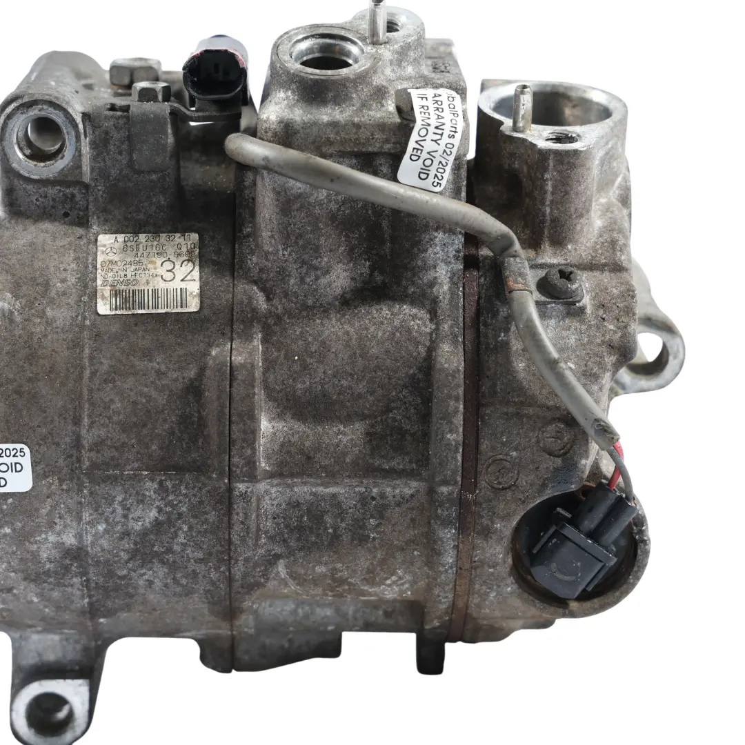 Air Conditioning Compressor Mercedes W204 W212 Air Con A/C Pump - SKU A0022303211-1 - Part number A0022303211