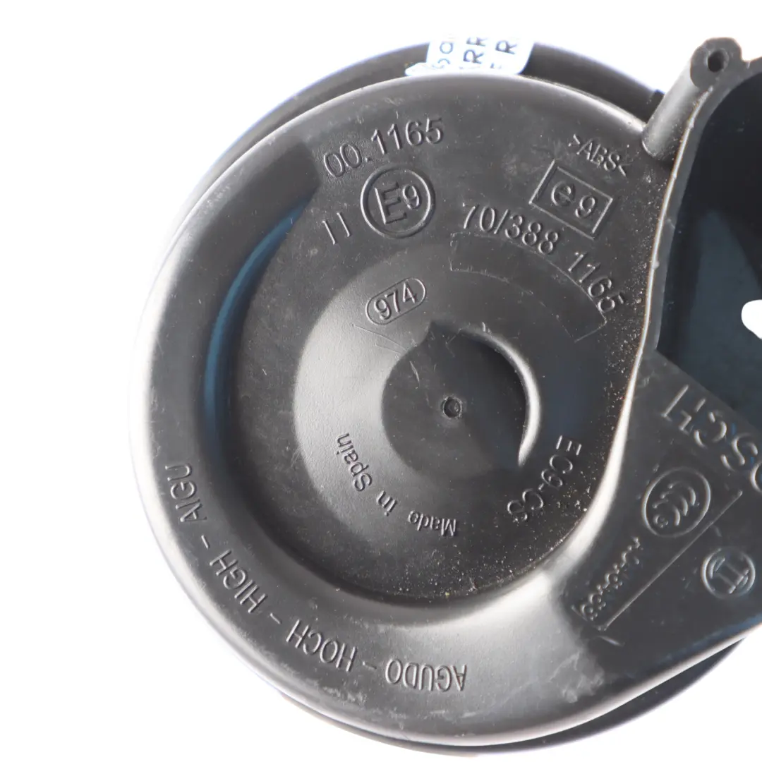 Clacson Tono Anteriore Sinistro 420Hz per Mercedes S211 W211 con numero di parte A0055426320 Mercedes S211 W211 Clacson Tono Anteriore Sinistro 420Hz - SKU A0055426320 - Numero di parte A0055426320