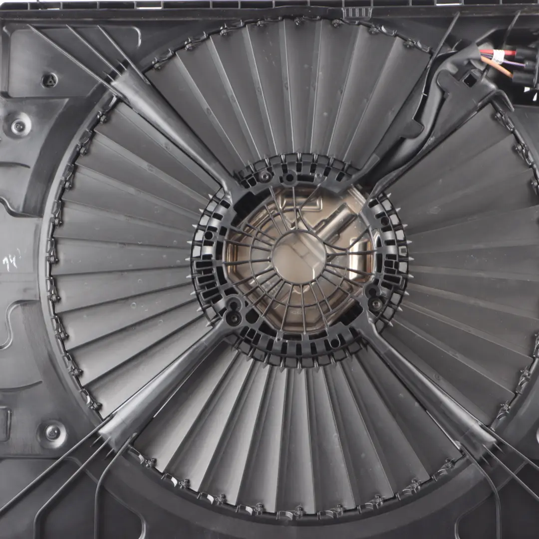 M264 Petrol Blower Fan Shroud Radiator Cooler to Mercedes GLC X253 with Part number A0999064303 Mercedes GLC X253 M264 Petrol Blower Fan Shroud Radiator Cooler - SKU A0999064303 - Part number A0999064303