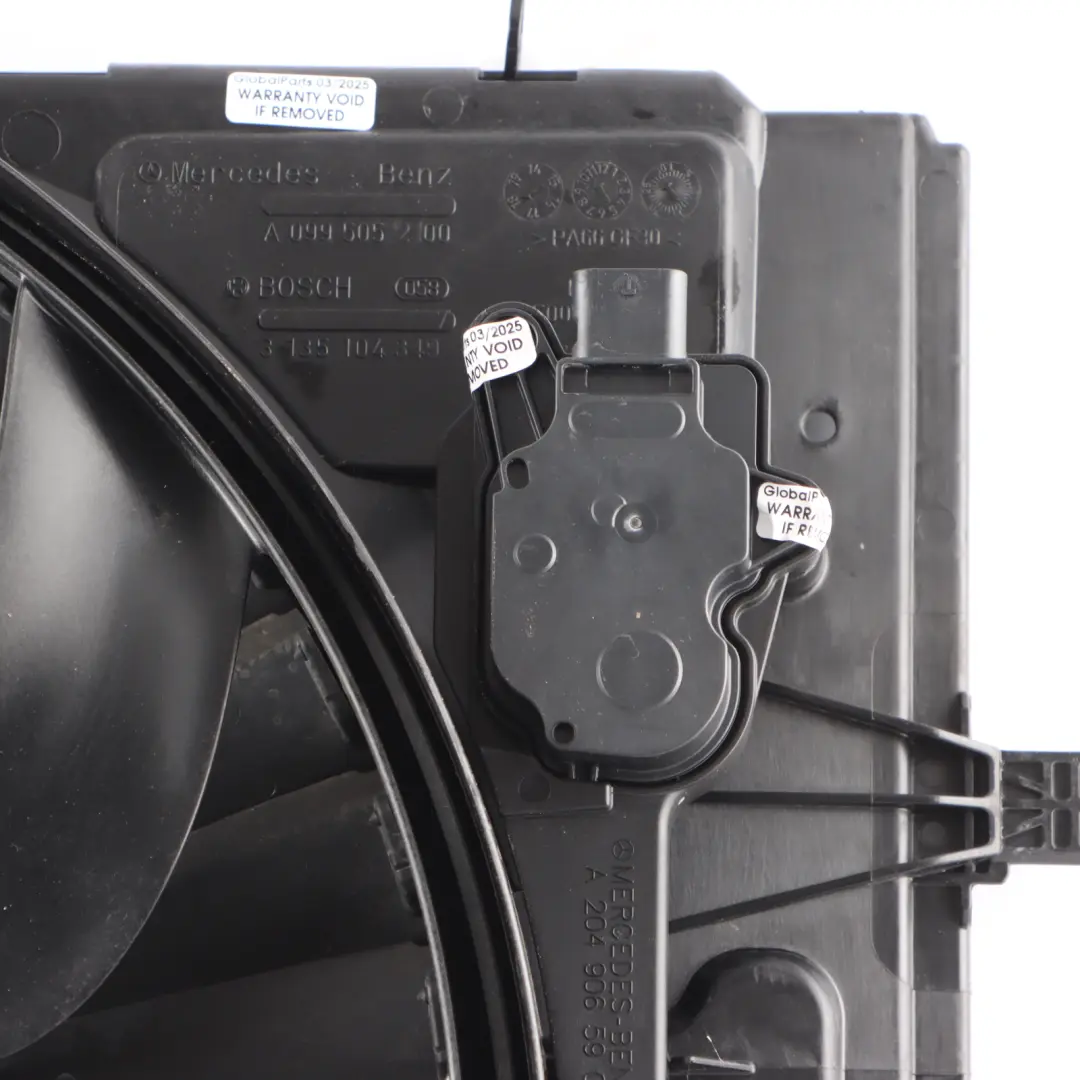 Mercedes GLC X253 M264 Petrol Blower Fan Shroud Radiator Cooler - SKU A0999064303 - Part number A0999064303