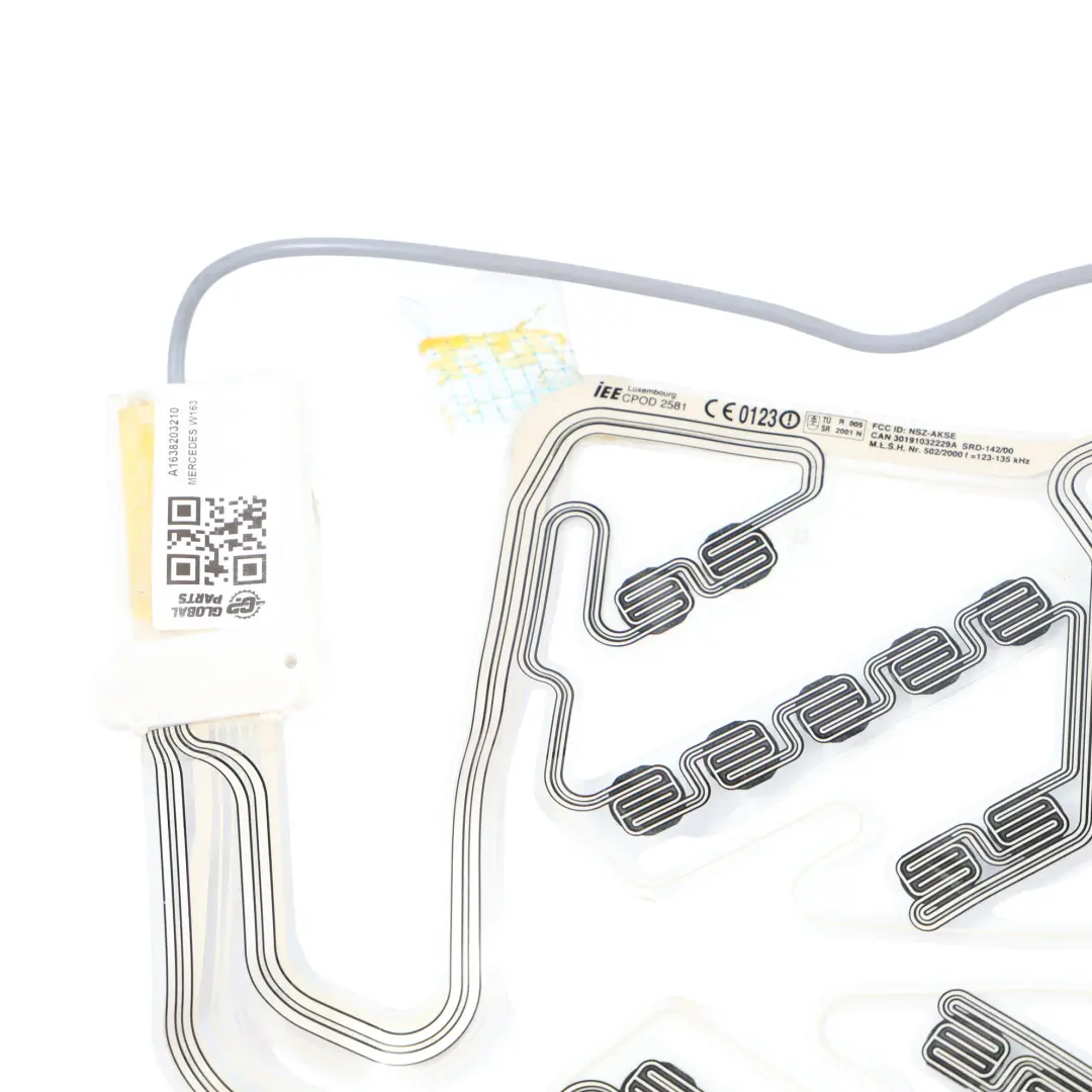 Mata Zajętości Fotela Pasażera do Mercedes ML W163 o numerze A1638203210 Mercedes ML W163 Mata Zajętości Fotela Pasażera - SKU A1638203210 - Numer Części A1638203210