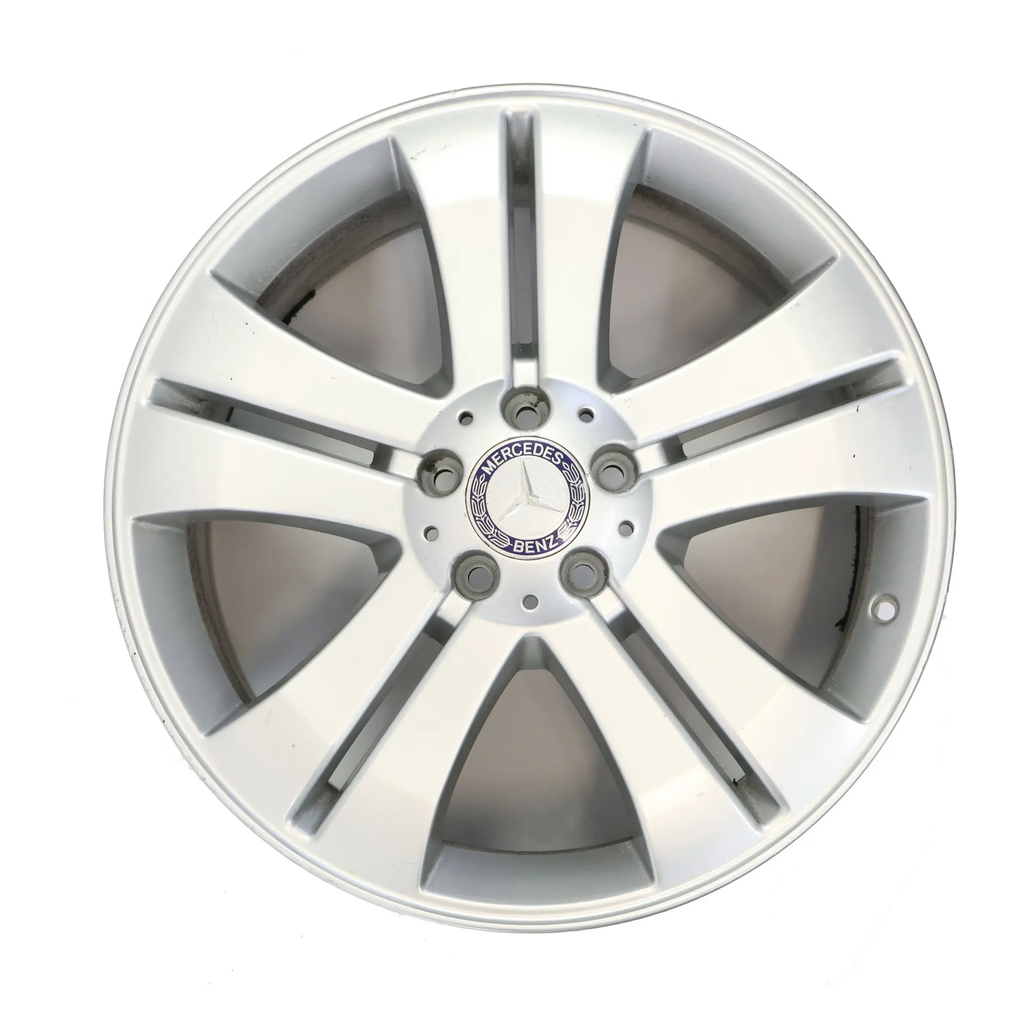 Mercedes ML W164 Argento Cerchio Lega 19" 8.5J ET:56 Doppie Razze A1644012102