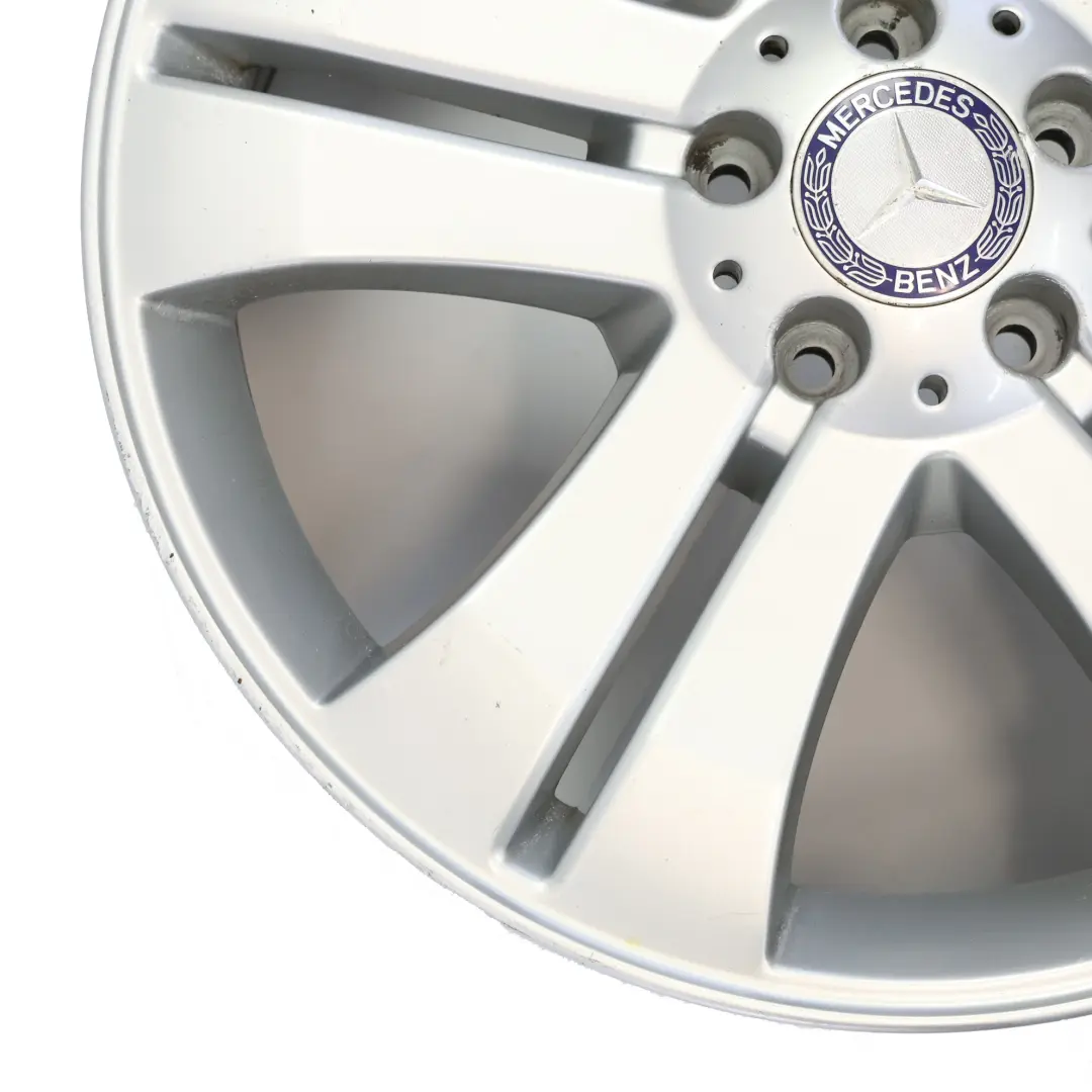 Plata Llanta Aleación 19 "8.5J ET:56 Doble Spoke para Mercedes ML W164 con número de pieza A1644012102 Mercedes ML W164 Plata Llanta Aleación 19 "8.5J ET:56 Doble Spoke - SKU A1644012102-1 - Número de pieza A1644012102