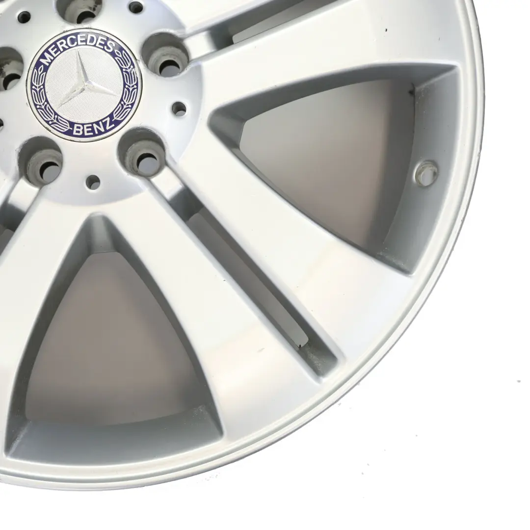 Plata Llanta Aleación 19 "8.5J ET:56 Doble Spoke para Mercedes ML W164 con número de pieza A1644012102 Mercedes ML W164 Plata Llanta Aleación 19 "8.5J ET:56 Doble Spoke - SKU A1644012102-1 - Número de pieza A1644012102