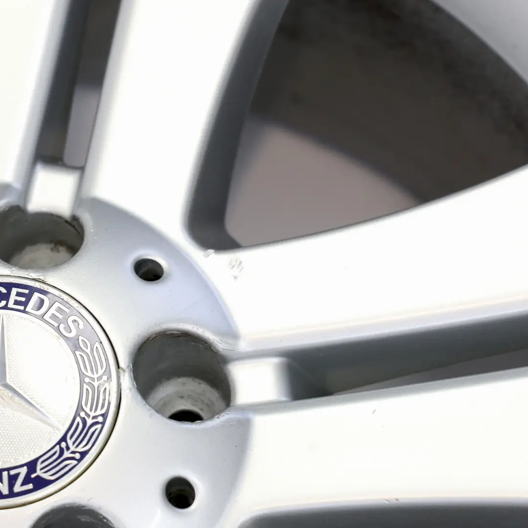 Plata Llanta Aleación 19 "8.5J ET:56 Doble Spoke para Mercedes ML W164 con número de pieza A1644012102 Mercedes ML W164 Plata Llanta Aleación 19 "8.5J ET:56 Doble Spoke - SKU A1644012102-1 - Número de pieza A1644012102