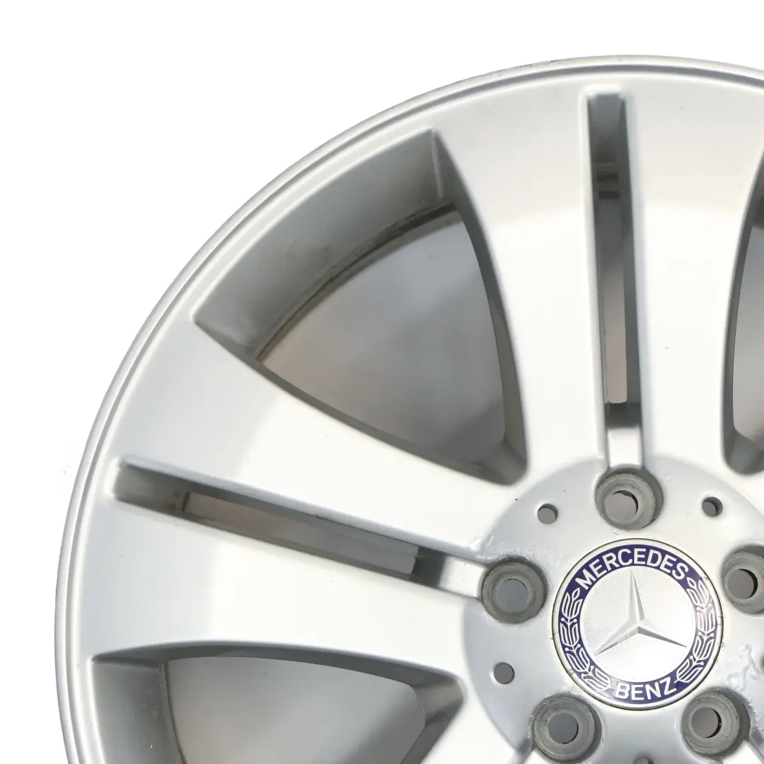 Mercedes ML W164 Silver Wheel Rim Alloy 19" 8.5J ET:56 Double Spoke - SKU A1644012102-2 - Part number A1644012102