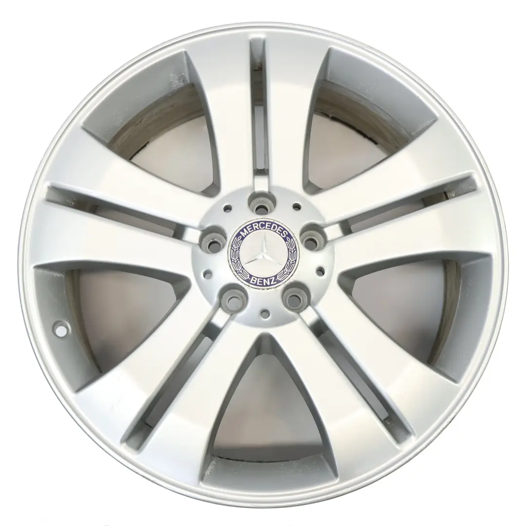 Mercedes ML W164 Silver Wheel Rim Alloy 19" 8.5J ET:56 Double Spoke - SKU A1644012102-3 - Part number A1644012102