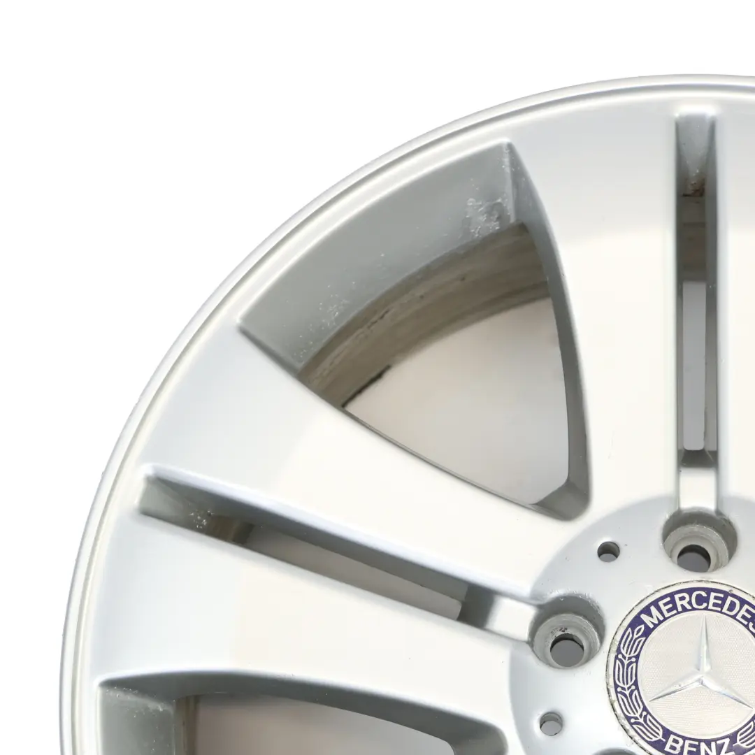 Mercedes ML W164 Silver Wheel Rim Alloy 19" 8.5J ET:56 Double Spoke - SKU A1644012102-3 - Part number A1644012102