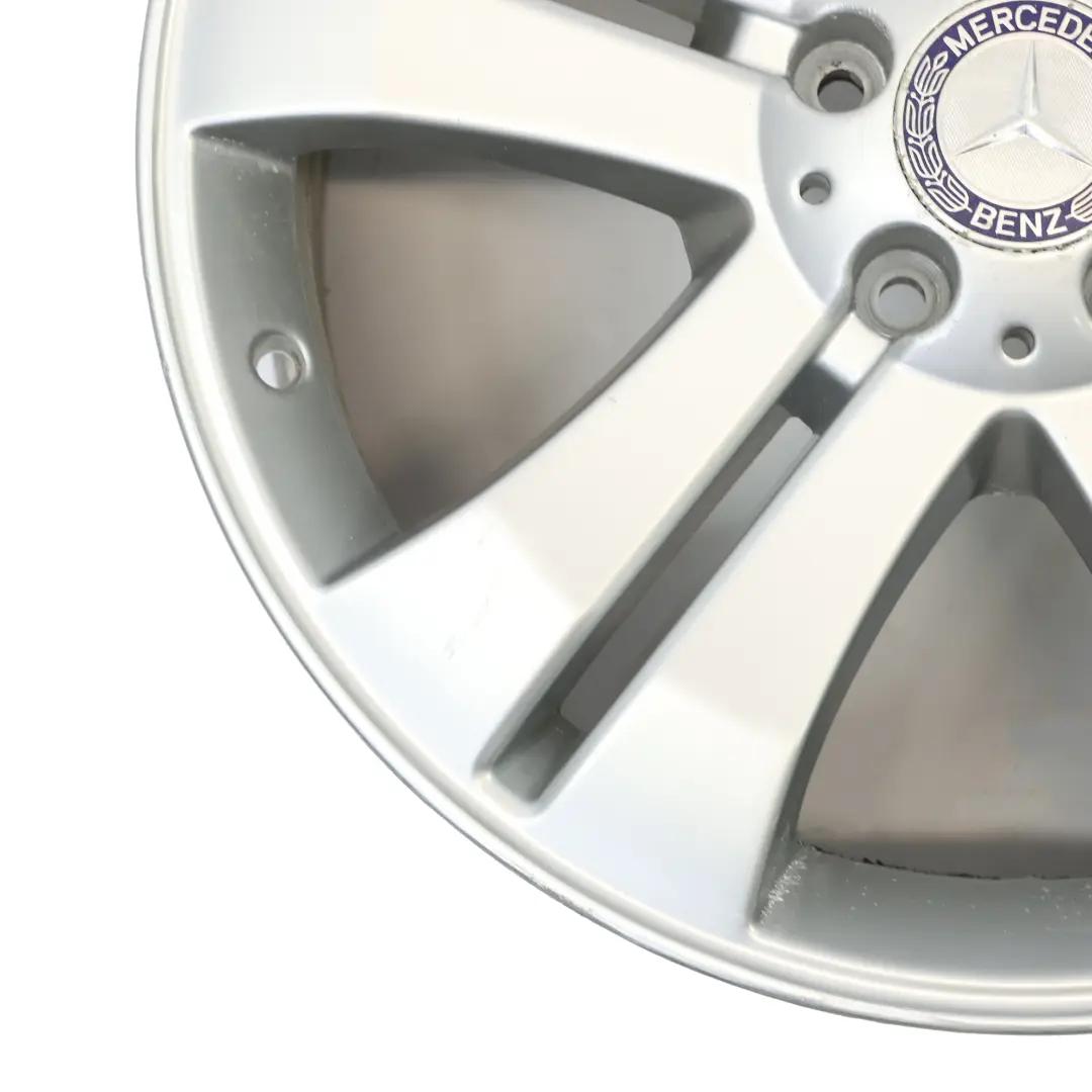 Mercedes ML W164 Silver Wheel Rim Alloy 19" 8.5J ET:56 Double Spoke - SKU A1644012102-3 - Part number A1644012102