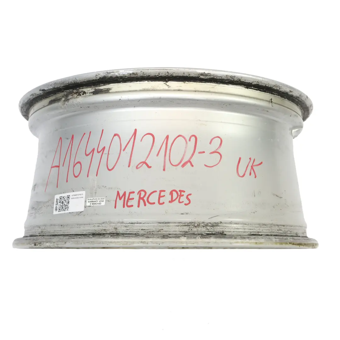 Mercedes ML W164 Silver Wheel Rim Alloy 19" 8.5J ET:56 Double Spoke - SKU A1644012102-3 - Part number A1644012102