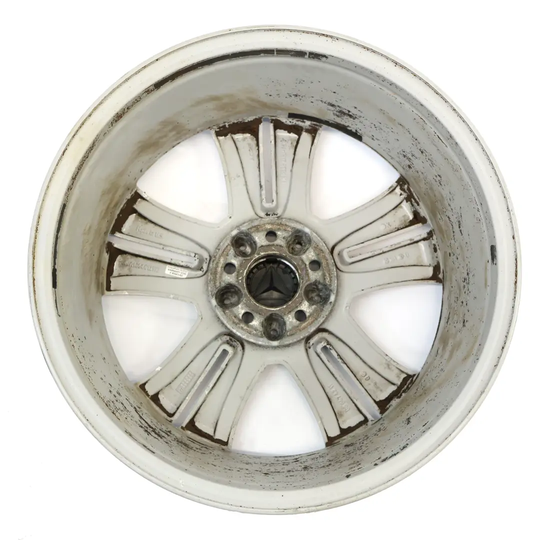 Rim Alloy 19" 8.5J ET:56 Double Spoke to Mercedes ML W164 Silver Wheel with Part number A1644012102 Mercedes ML W164 Silver Wheel Rim Alloy 19" 8.5J ET:56 Double Spoke - SKU A1644012102-4 - Part number A1644012102