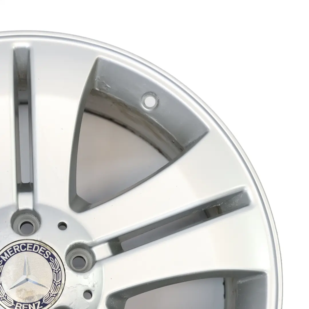 Rim Alloy 19" 8.5J ET:56 Double Spoke to Mercedes ML W164 Silver Wheel with Part number A1644012102 Mercedes ML W164 Silver Wheel Rim Alloy 19" 8.5J ET:56 Double Spoke - SKU A1644012102-4 - Part number A1644012102