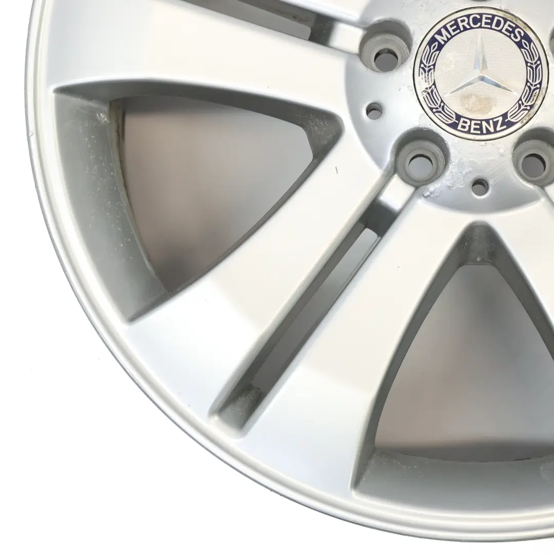 Rim Alloy 19" 8.5J ET:56 Double Spoke to Mercedes ML W164 Silver Wheel with Part number A1644012102 Mercedes ML W164 Silver Wheel Rim Alloy 19" 8.5J ET:56 Double Spoke - SKU A1644012102-4 - Part number A1644012102