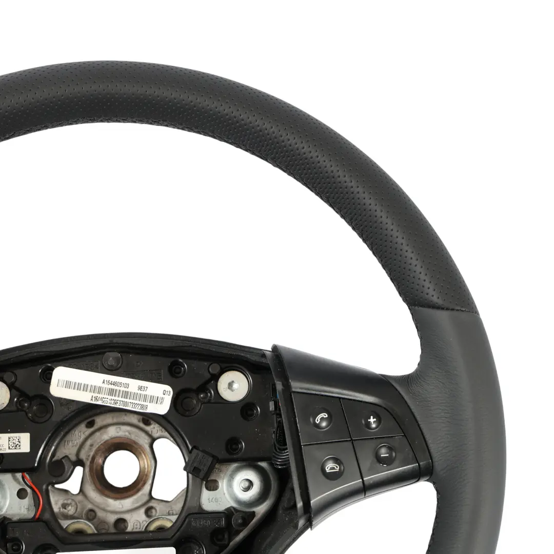 Mercedes ML W164 NEW Leather Steering Wheel with Black Threads - SKU A1644605103-1 - Part number A1644605103