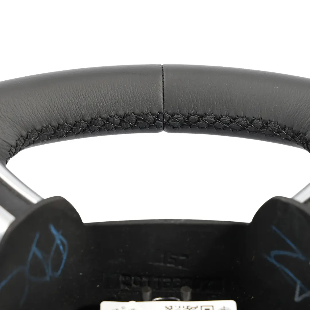 Leather Steering Wheel with Black Threads to Mercedes ML W164 NEW with Part number A1644605103 Mercedes ML W164 NEW Leather Steering Wheel with Black Threads - SKU A1644605103-1 - Part number A1644605103