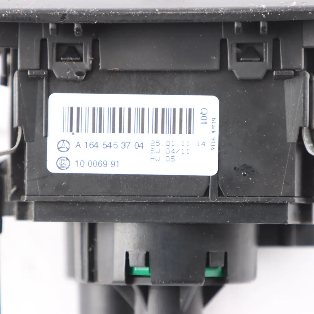 Botón De La Unidad De Control Interruptor Los Faros para Mercedes GL W164 con número de pieza A1645453704 Mercedes GL W164 Botón De La Unidad De Control Interruptor Los Faros - SKU A1645453704 - Número de pieza A1645453704
