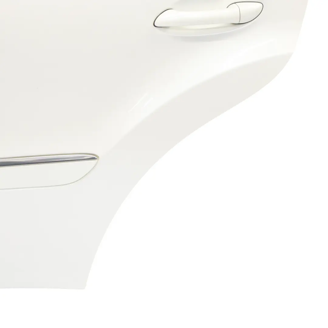 Door Rear Left N/S Diamond White Metallic - 799 to Mercedes ML W164 with Part number A1647300705 Mercedes ML W164 Door Rear Left N/S Diamond White Metallic - 799 - SKU A1647300705-DWM - Part number A1647300705