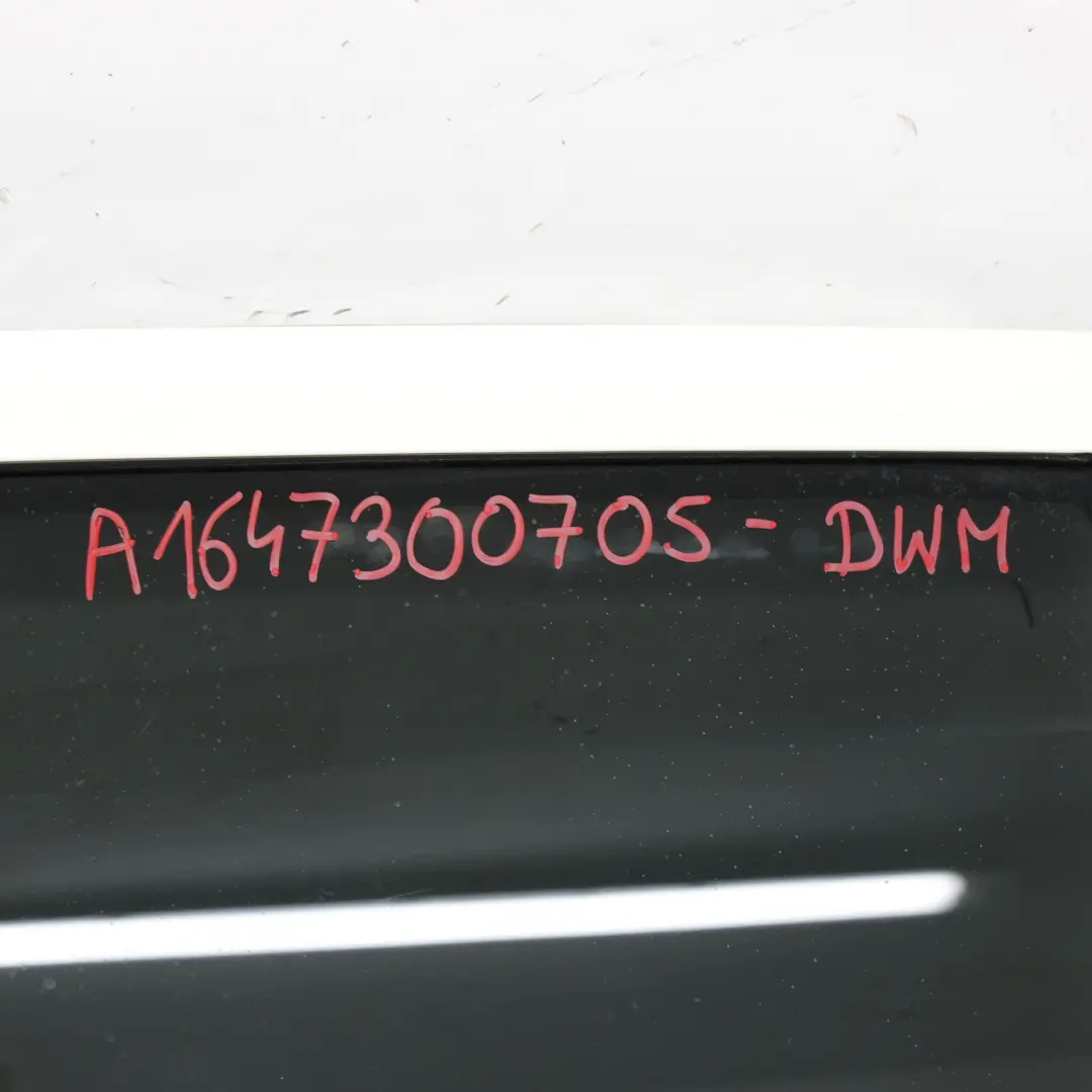 Mercedes ML W164 Door Rear Left N/S Diamond White Metallic - 799 - SKU A1647300705-DWM - Part number A1647300705
