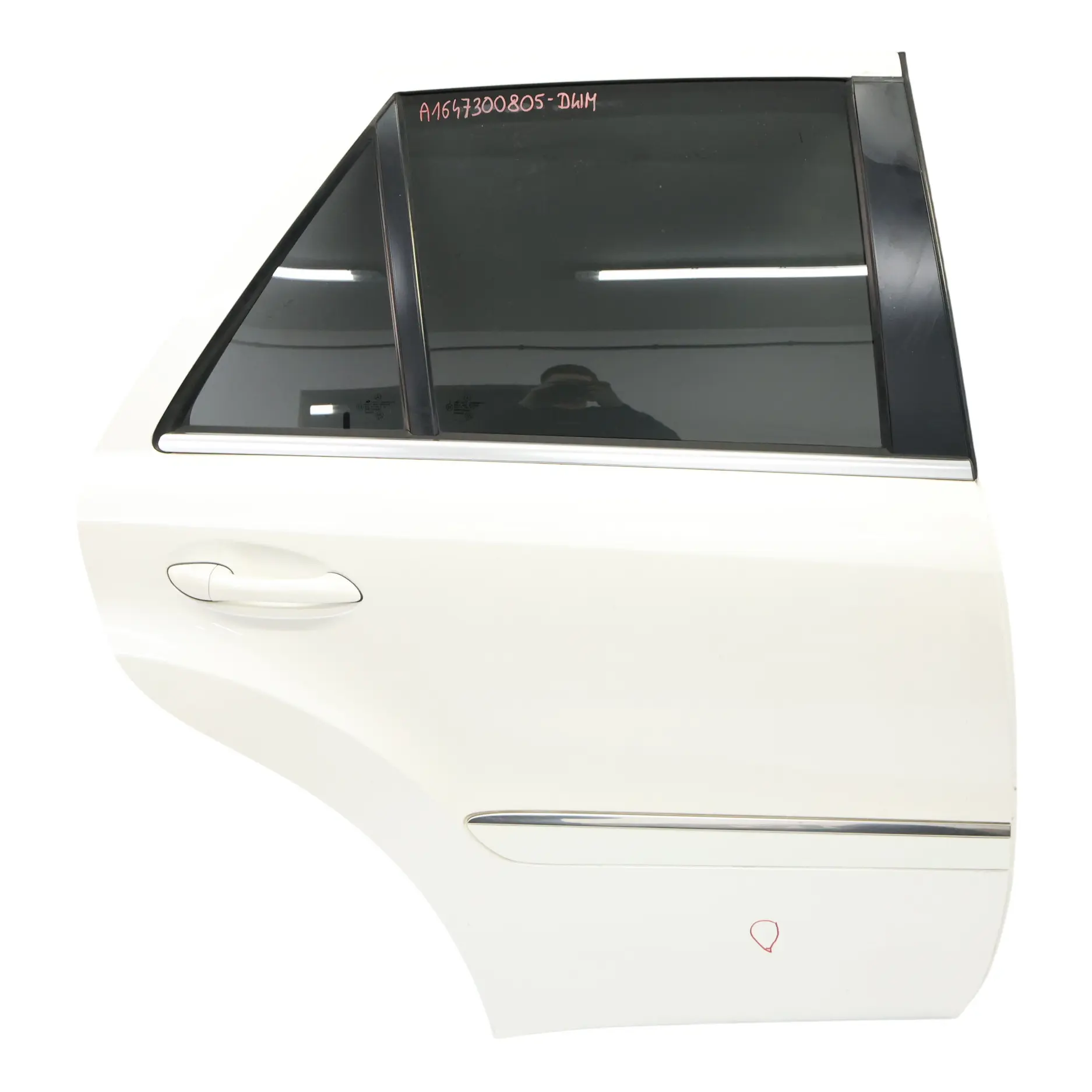 Mercedes ML W164 Porte Arrière Droite Diamond White Blanc Metallic - 799