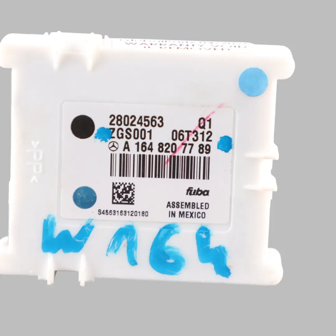 Aerial Antenna Amplifier to Mercedes W164 with Part number A1648207789 Mercedes W164 Aerial Antenna Amplifier - SKU A1648207789 - Part number A1648207789