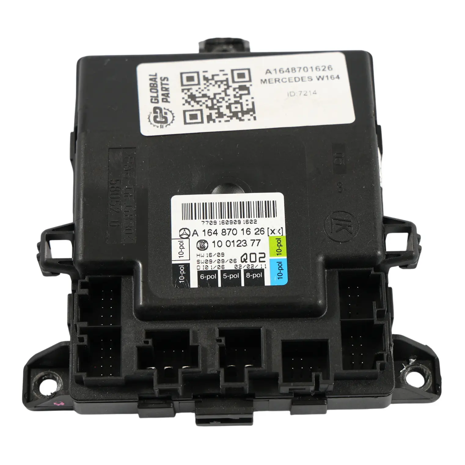 Mercedes W164 Module De Commande De Porte Avant Droite ECU A1648701626