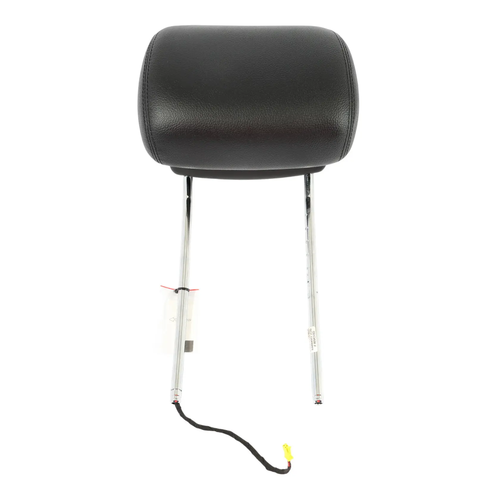 Mercedes W164 Front Seat Headrest Left Right N/O/S Head Rest Leather Black