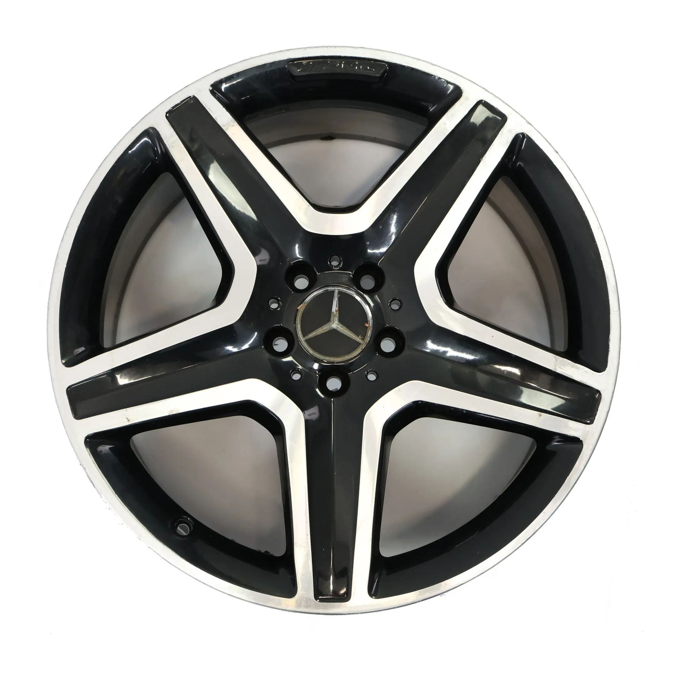 Mercedes ML W166 Bicolore AMG Cerchio Lega 20" 5 Razze 9J ET:57 A1664012002