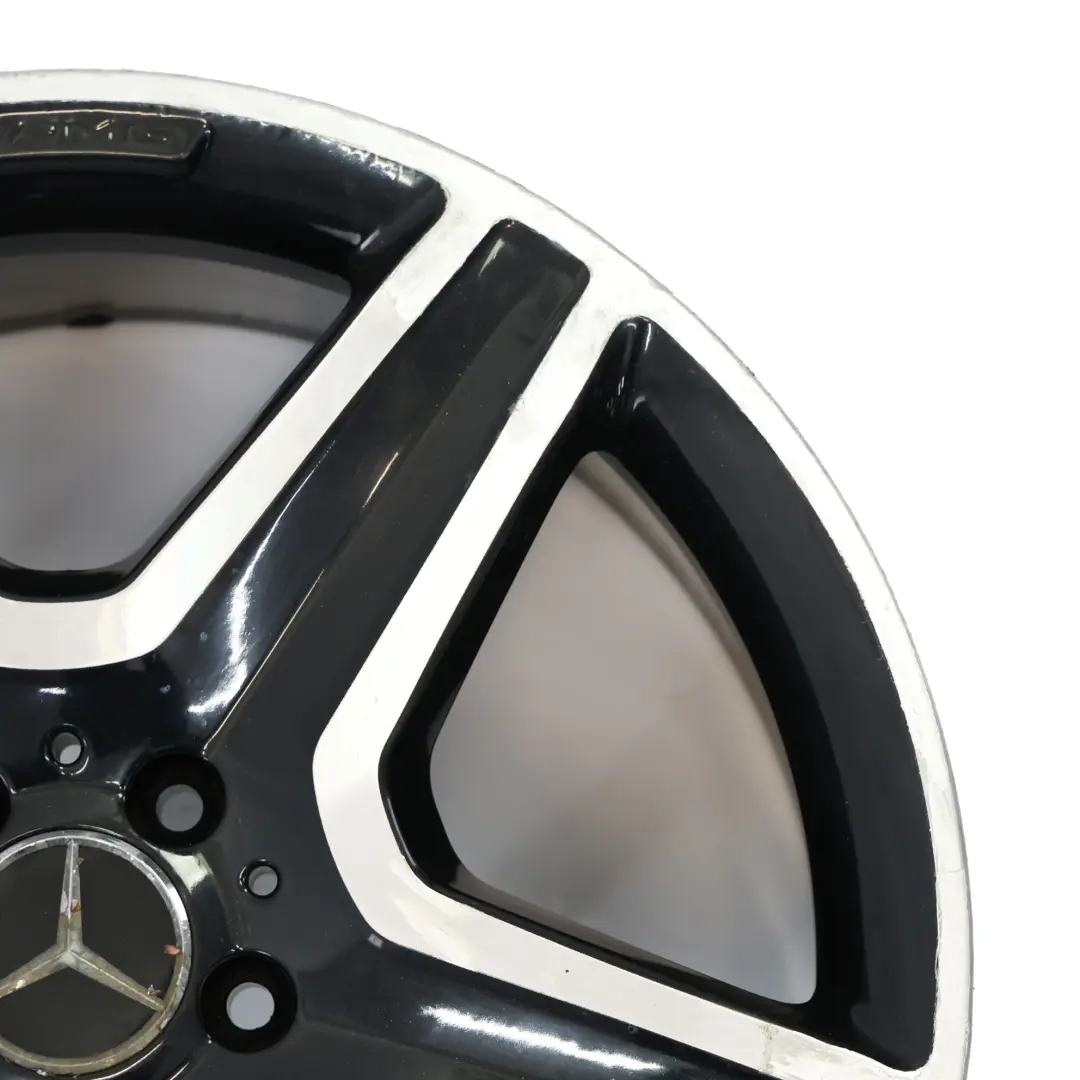 Mercedes ML W166 Jante Alliage Bicolore AMG 20" 5 Branches 9J ET:57 - SKU A1664012002-7 - Numéro de pièce A1664012002