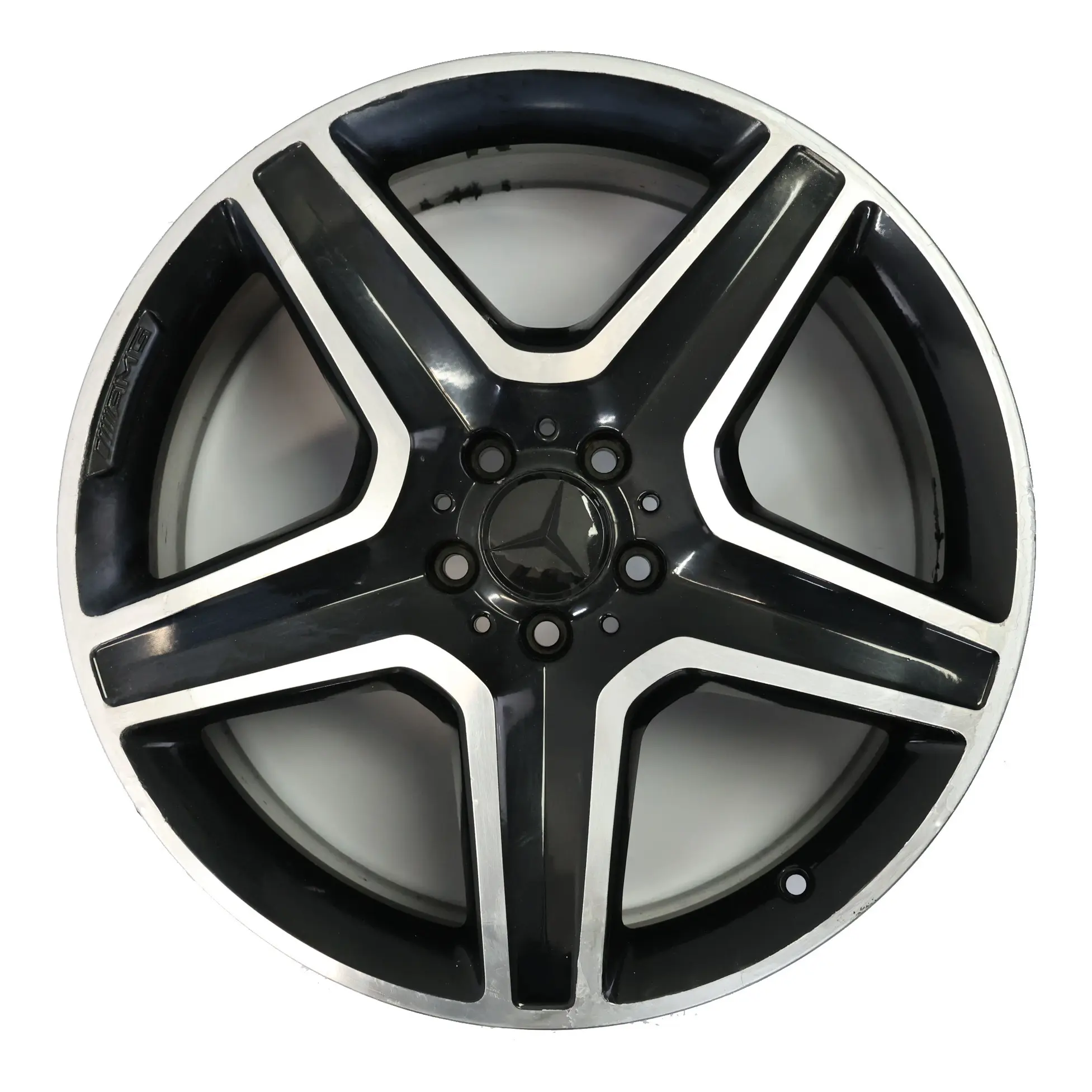Mercedes ML W166 Bicolor AMG Alloy Wheel Rim 20" 5 Spoke 9J ET:57 A1664012002