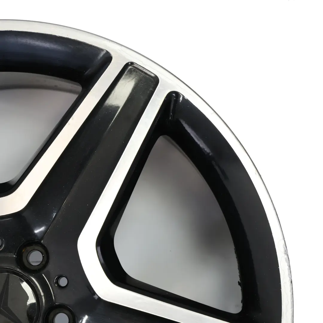 Mercedes ML W166 Bicolor AMG Alloy Wheel Rim 20" 5 Spoke 9J ET:57 - SKU A1664012002-8 - Part number A1664012002