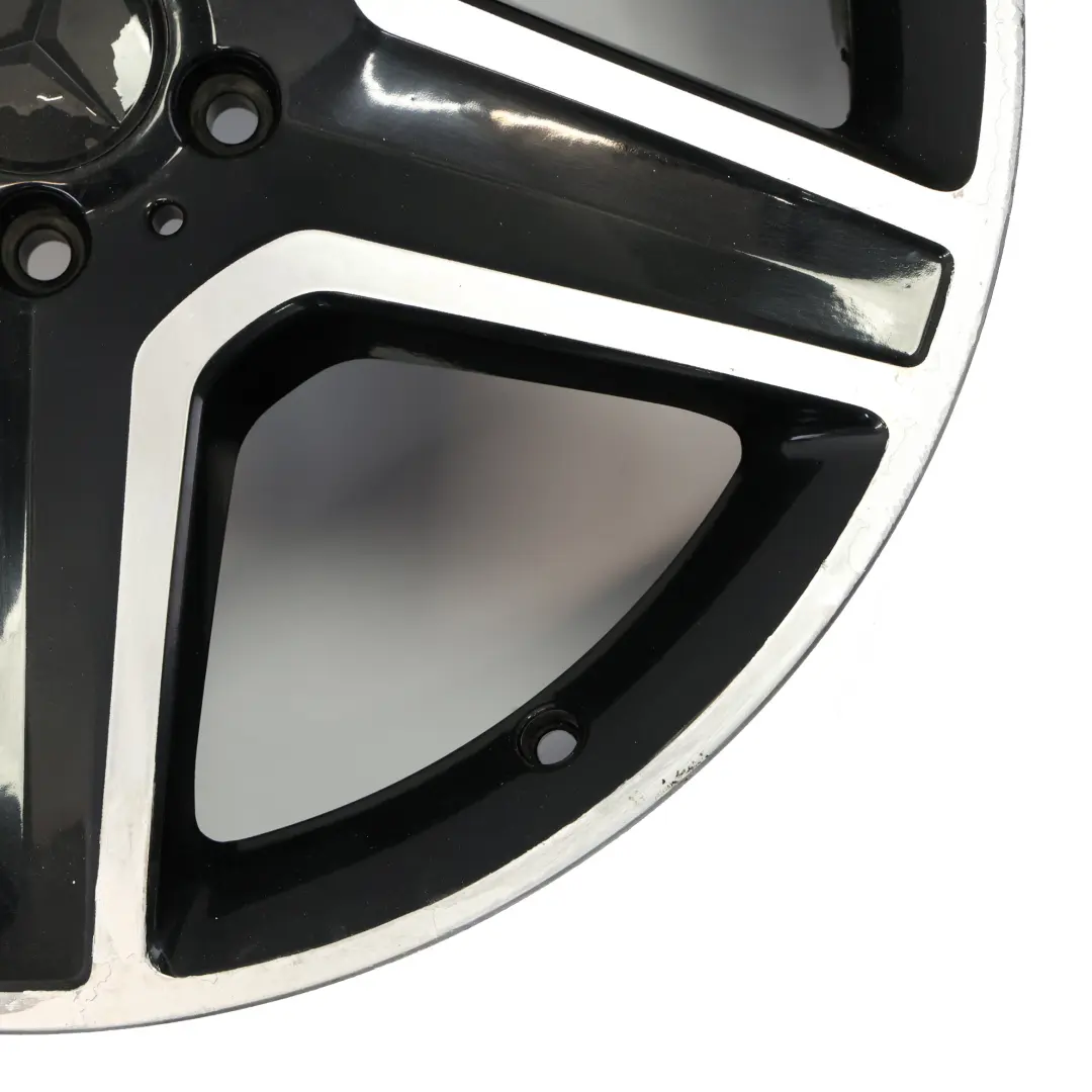 Bicolor AMG Alloy Wheel Rim 20" 5 Spoke 9J ET:57 to Mercedes ML W166 with Part number A1664012002 Mercedes ML W166 Bicolor AMG Alloy Wheel Rim 20" 5 Spoke 9J ET:57 - SKU A1664012002-8 - Part number A1664012002