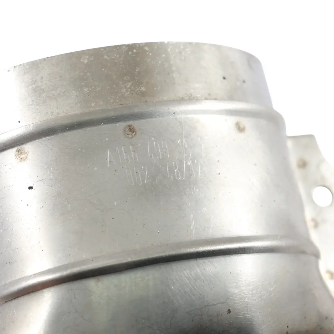 Mercedes W166 ML 63 Exhaust Tip Rear Left N/S AMG Exhaust Muffler Pipe Chrome - SKU A1664901527 - Part number A1664901527