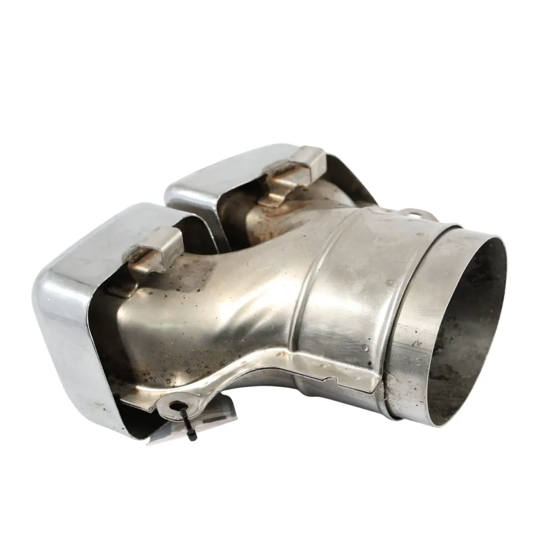 Mercedes W166 ML 63 Exhaust Tip Rear Left N/S AMG Exhaust Muffler Pipe Chrome - SKU A1664901527 - Part number A1664901527