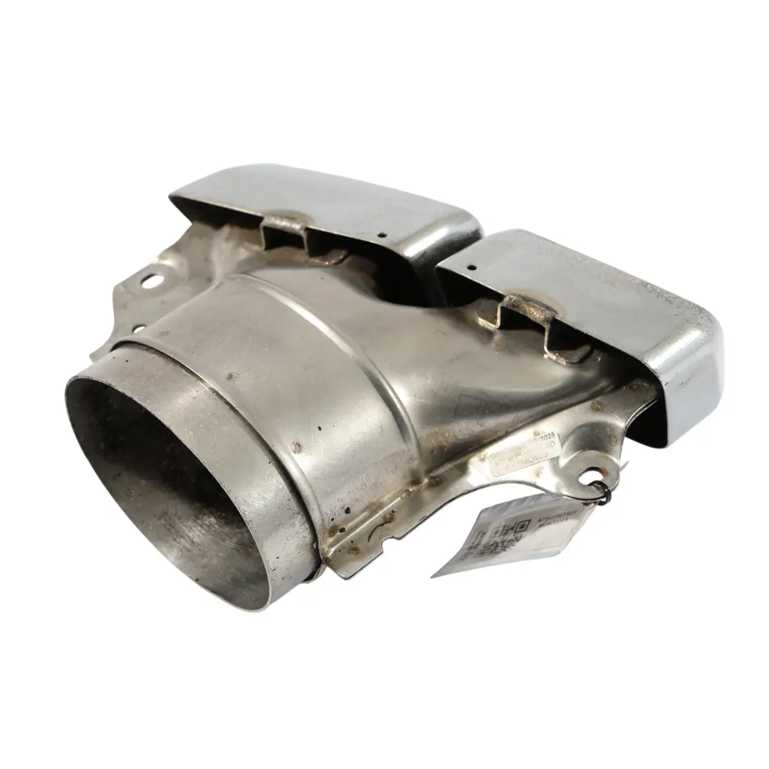 Mercedes W166 ML 63 Exhaust Tip Rear Left N/S AMG Exhaust Muffler Pipe Chrome - SKU A1664901527 - Part number A1664901527