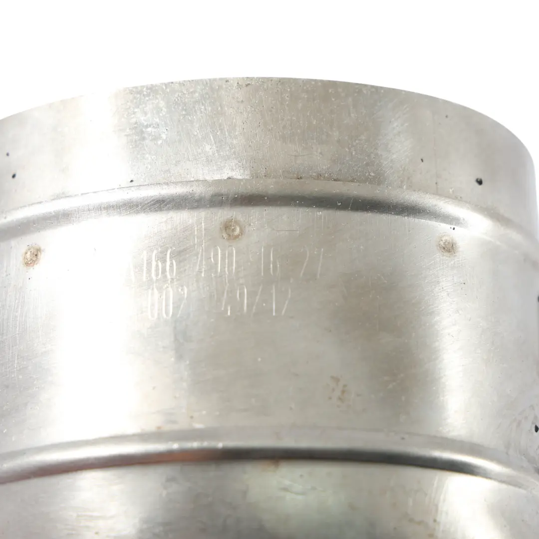 Trasero Derecho AMG Escape Silenciador Tubo Cromo para Mercedes W166 ML 63 Escape con número de pieza A1664901627 Mercedes W166 ML 63 Escape Trasero Derecho AMG Escape Silenciador Tubo Cromo - SKU A1664901627 - Número de pieza A1664901627