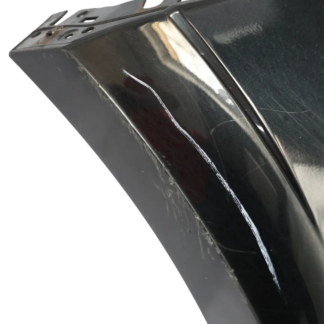 Front Bumper AMG Trim Panel Cover Obsidian Black Metallic - 197 to Mercedes W166 with Part number A1668856525 Mercedes W166 Front Bumper AMG Trim Panel Cover Obsidian Black Metallic - 197 - SKU A1668856525-OB - Part number A1668856525