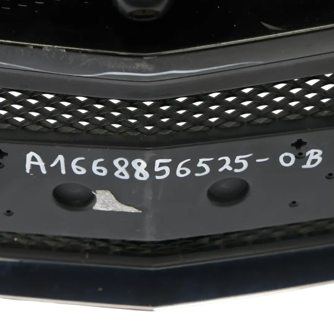 Przedni Zderzak AMG Obsidian Black Czarny Metalik - 197 do Mercedes W166 o numerze A1668856525 Mercedes W166 Przedni Zderzak AMG Obsidian Black Czarny Metalik - 197 - SKU A1668856525-OB - Numer Części A1668856525