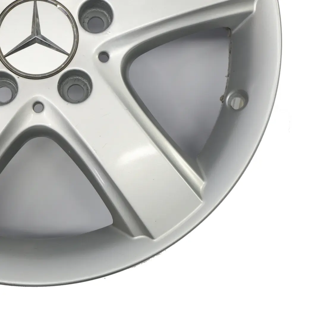 Alloy Wheel Rim 16" 6J ET:46 Star Spoke to Mercedes W245 with Part number A1694010302 Mercedes W245 Alloy Wheel Rim 16" 6J ET:46 Star Spoke - SKU A1694010302-2 - Part number A1694010302