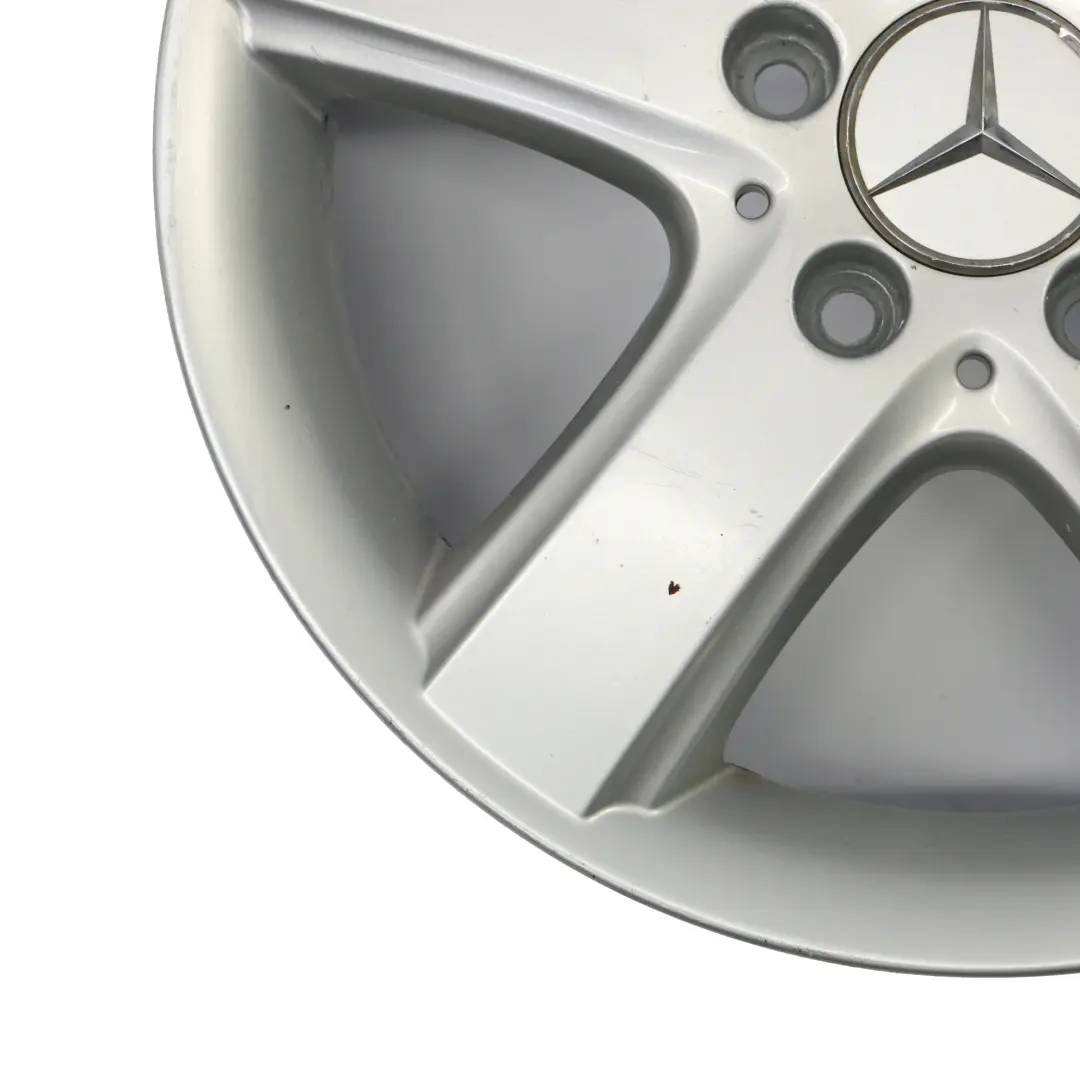 Alloy Wheel Rim 16" 6J ET:46 Star Spoke to Mercedes W245 with Part number A1694010302 Mercedes W245 Alloy Wheel Rim 16" 6J ET:46 Star Spoke - SKU A1694010302-2 - Part number A1694010302