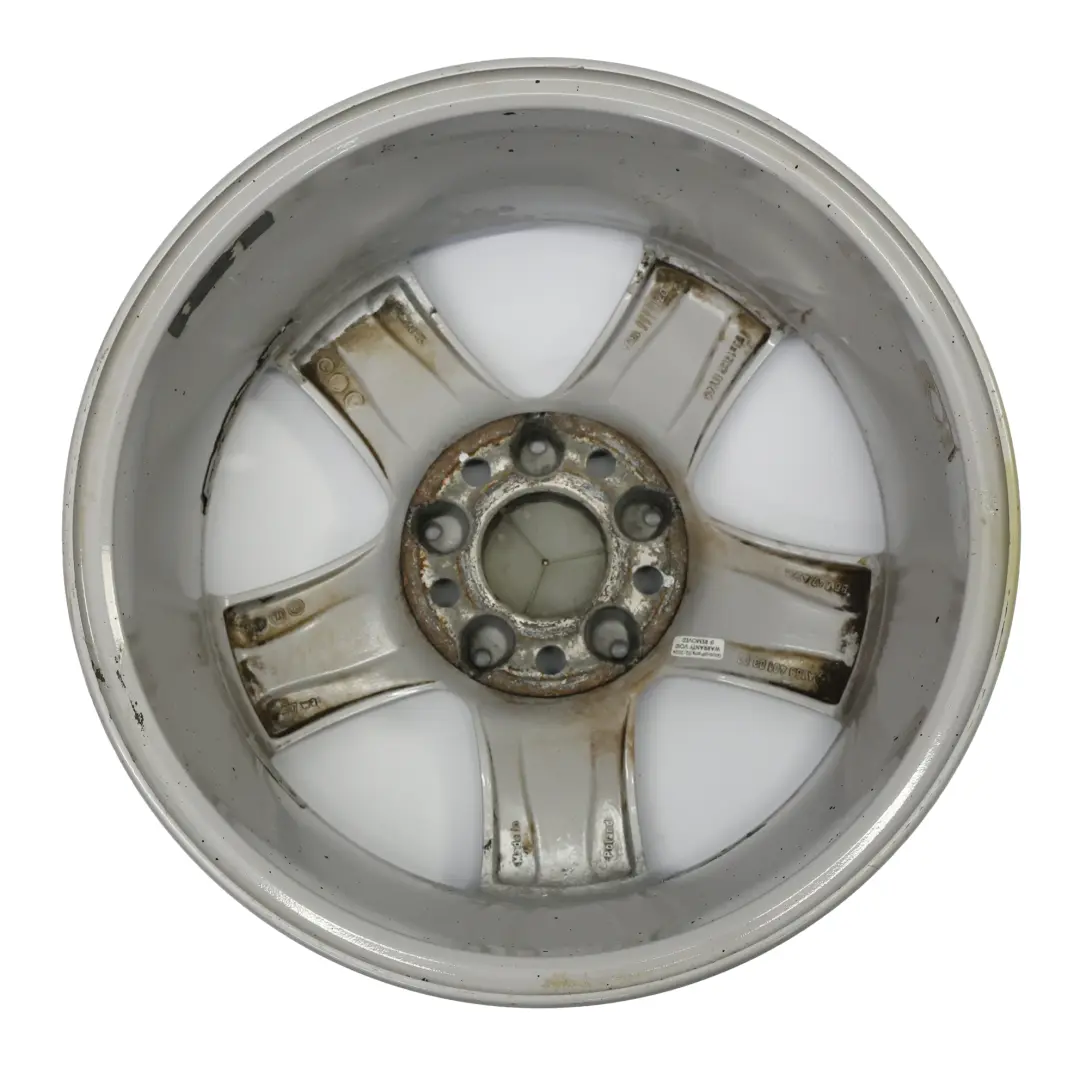 Rim Mercedes W169 W245 Alloy Wheel Rim 16" 6J ET:46 to Wheel with Part number A1694010302 Wheel Rim Mercedes W169 W245 Alloy Wheel Rim 16" 6J ET:46 - SKU A1694010302-4 - Part number A1694010302