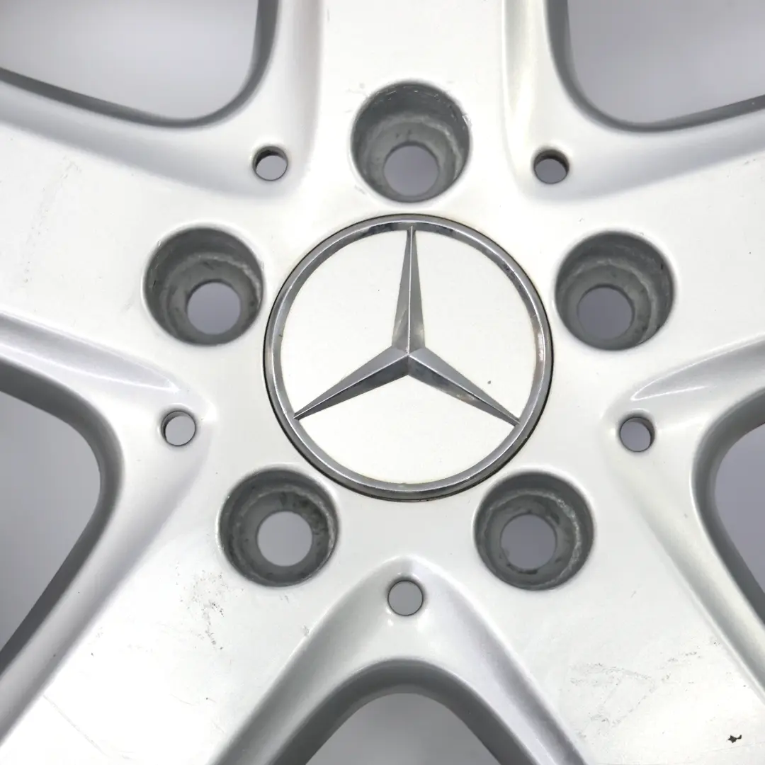 Rim Mercedes W169 W245 Alloy Wheel Rim 16" 6J ET:46 to Wheel with Part number A1694010302 Wheel Rim Mercedes W169 W245 Alloy Wheel Rim 16" 6J ET:46 - SKU A1694010302-4 - Part number A1694010302