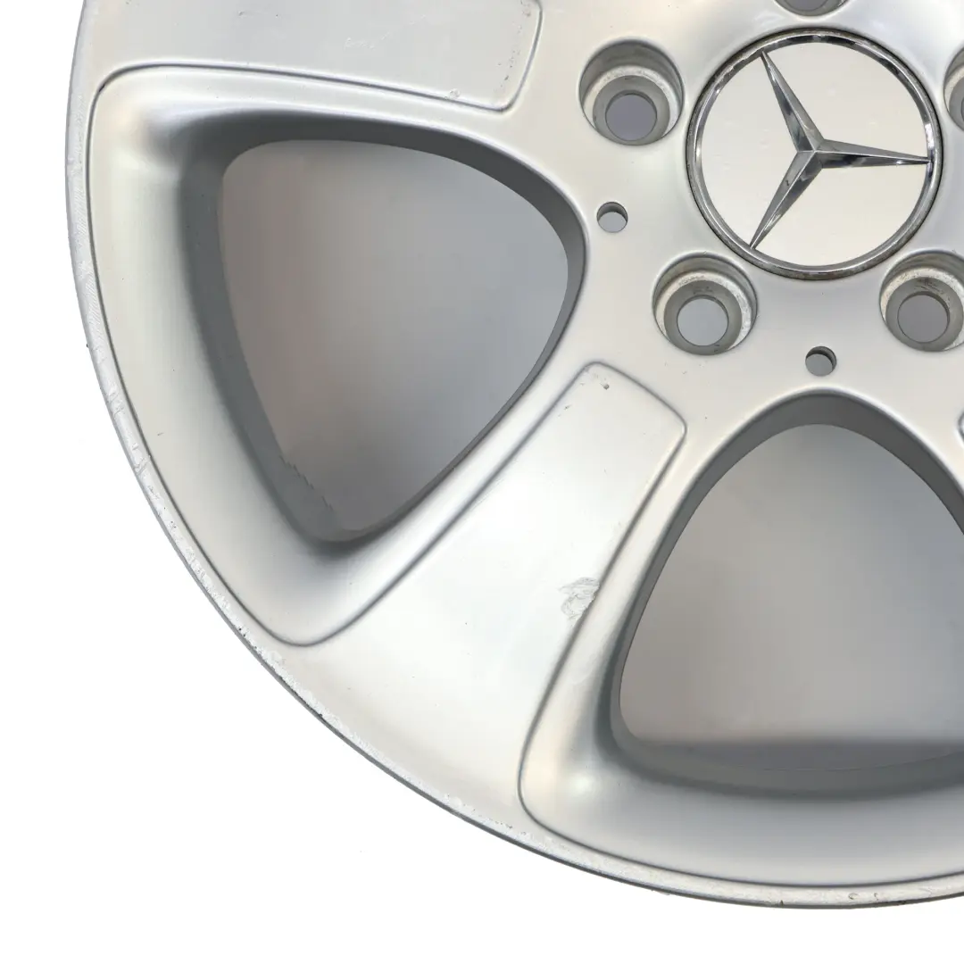 Mercedes W169 W245 Silver Alloy Wheel Rim 16" 6J ET:46 - SKU A1694011002-2 - Part number A1694011002