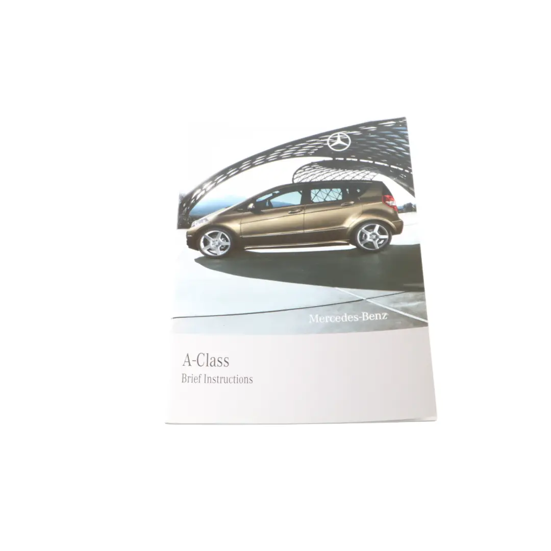 Mercedes W169 Owner's Handbook Service Booklet Slipcase Pouch Case Wallet - SKU A1695845083 - Part number A1695845083