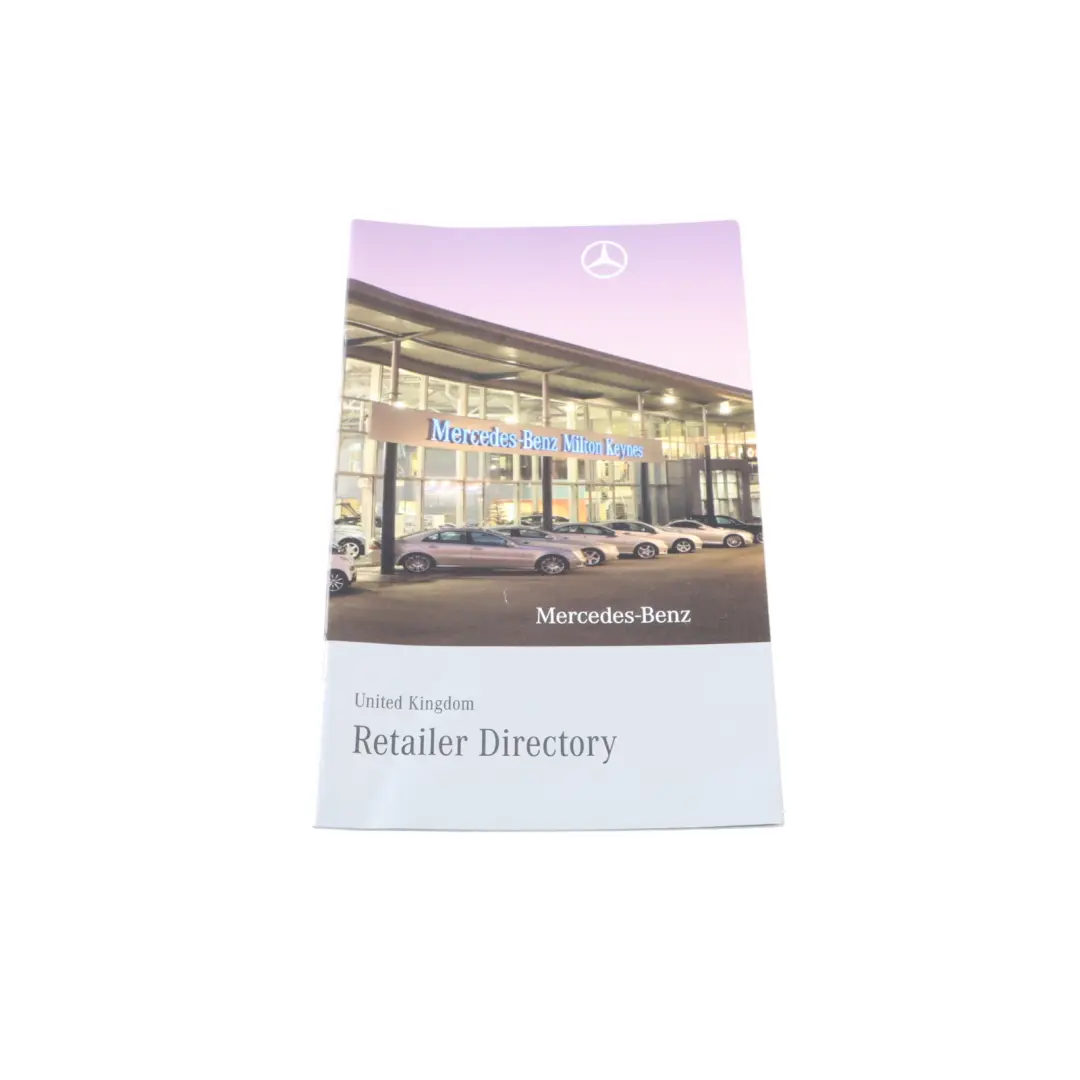 Mercedes W169 Owner's Handbook Service Booklet Slipcase Pouch Case Wallet - SKU A1695845083 - Part number A1695845083